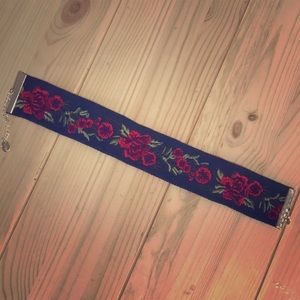 Floral Jean Choker